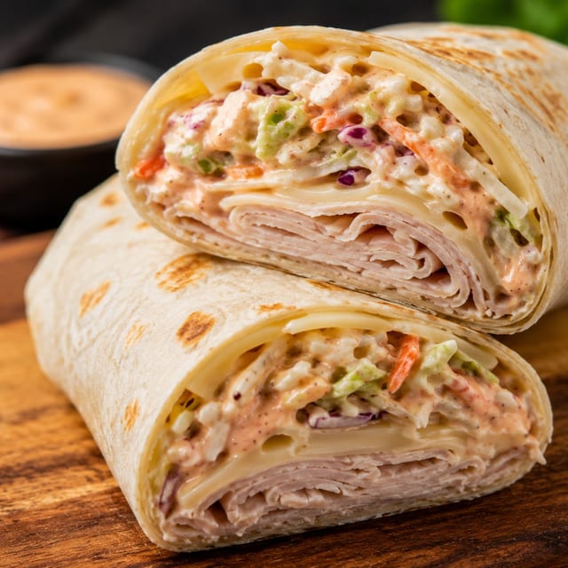 Turkey Sloppy Joe Wrap.