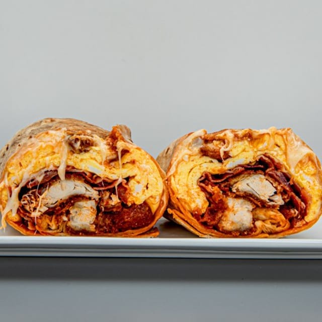 Buffalo Breakfast Wrap.