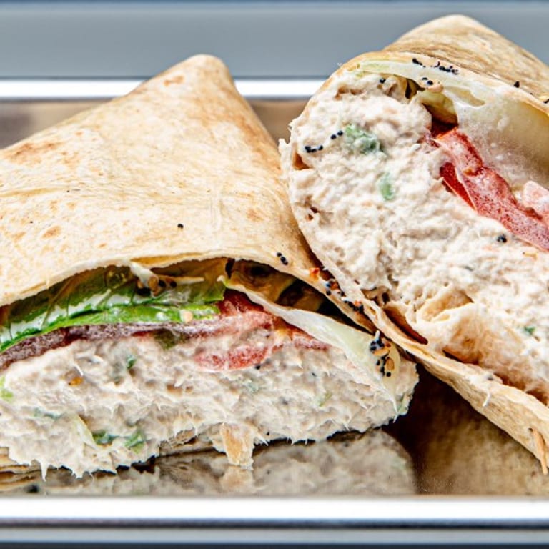 Tasty Tuna Salad Wrap: A Deli Favorite