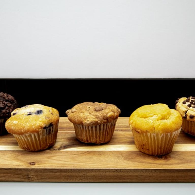 Muffin Selection at Our Cafe