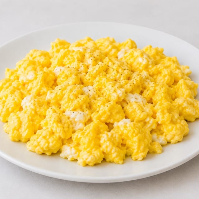 2 Eggs on a Plate.
