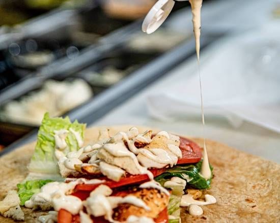 Chicken Ceasar Wrap.